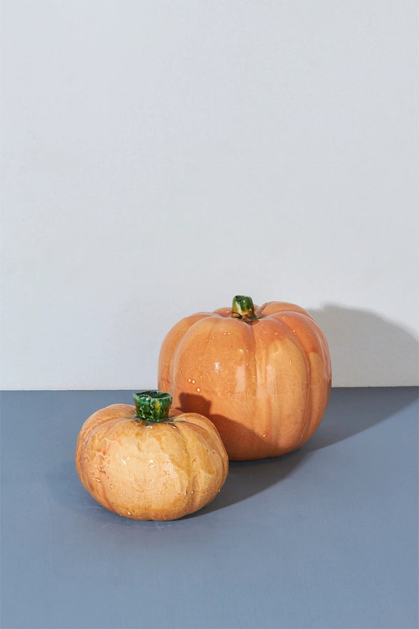 Zucca replica in ceramica smaltata