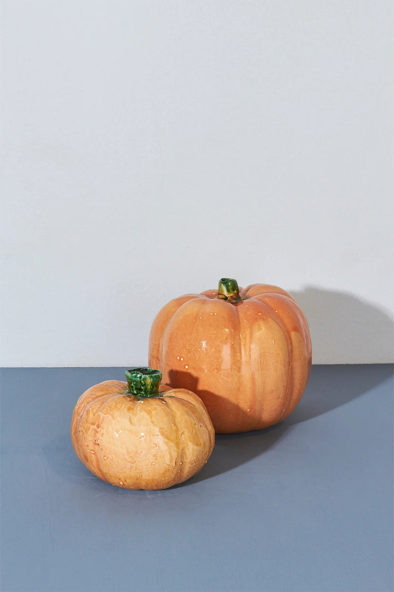 Zucca replica in ceramica smaltata