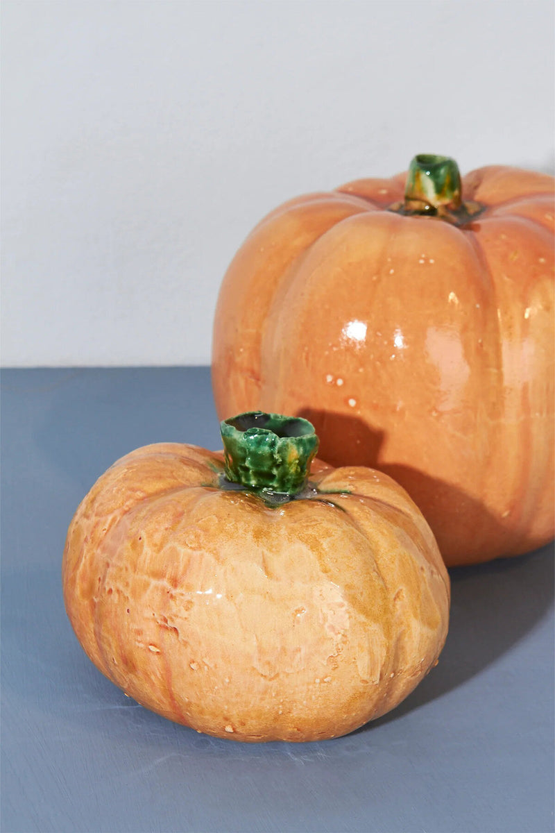 Zucca replica in ceramica smaltata