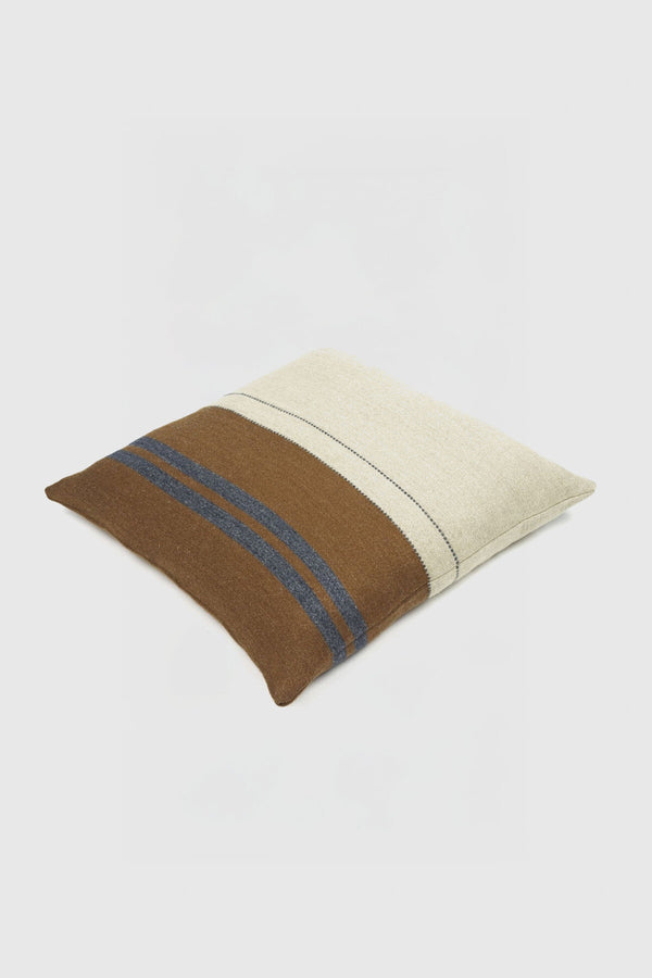 Fodera per cuscino The Highland Stripe Smoke