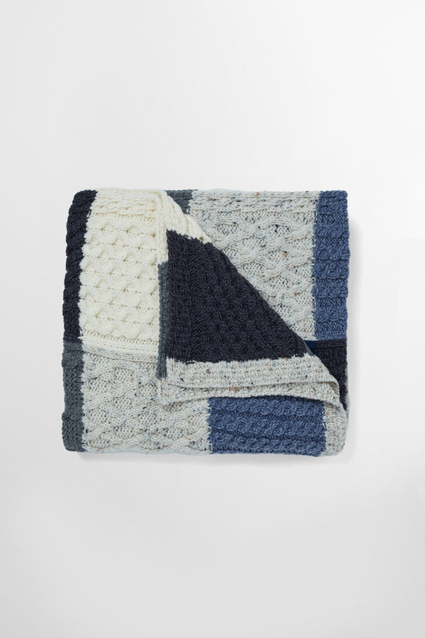 Coperta con intarsio Killala Aran 854