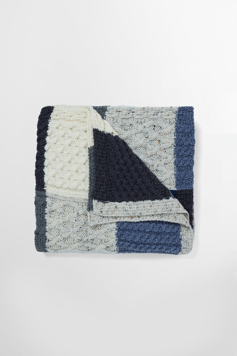 Coperta con intarsio Killala Aran 854