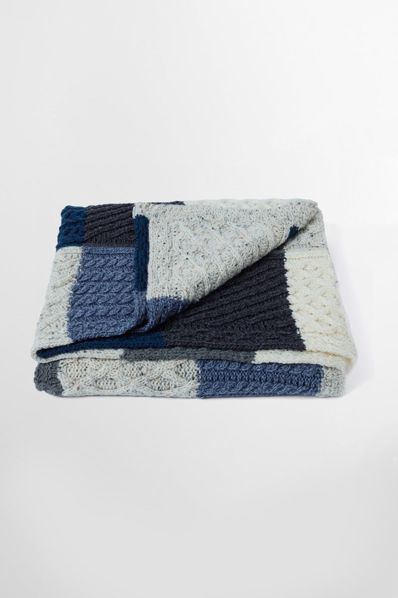 Coperta con intarsio Killala Aran 854