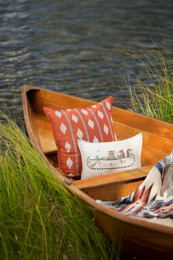 Friends Canoe Pocket Pillow