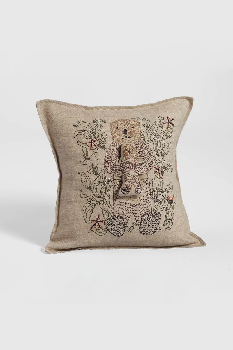 Cuscino tascabile Otter Mama