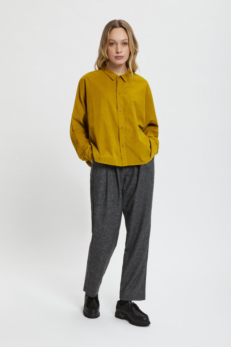 Wool Priska Paperbag trousers