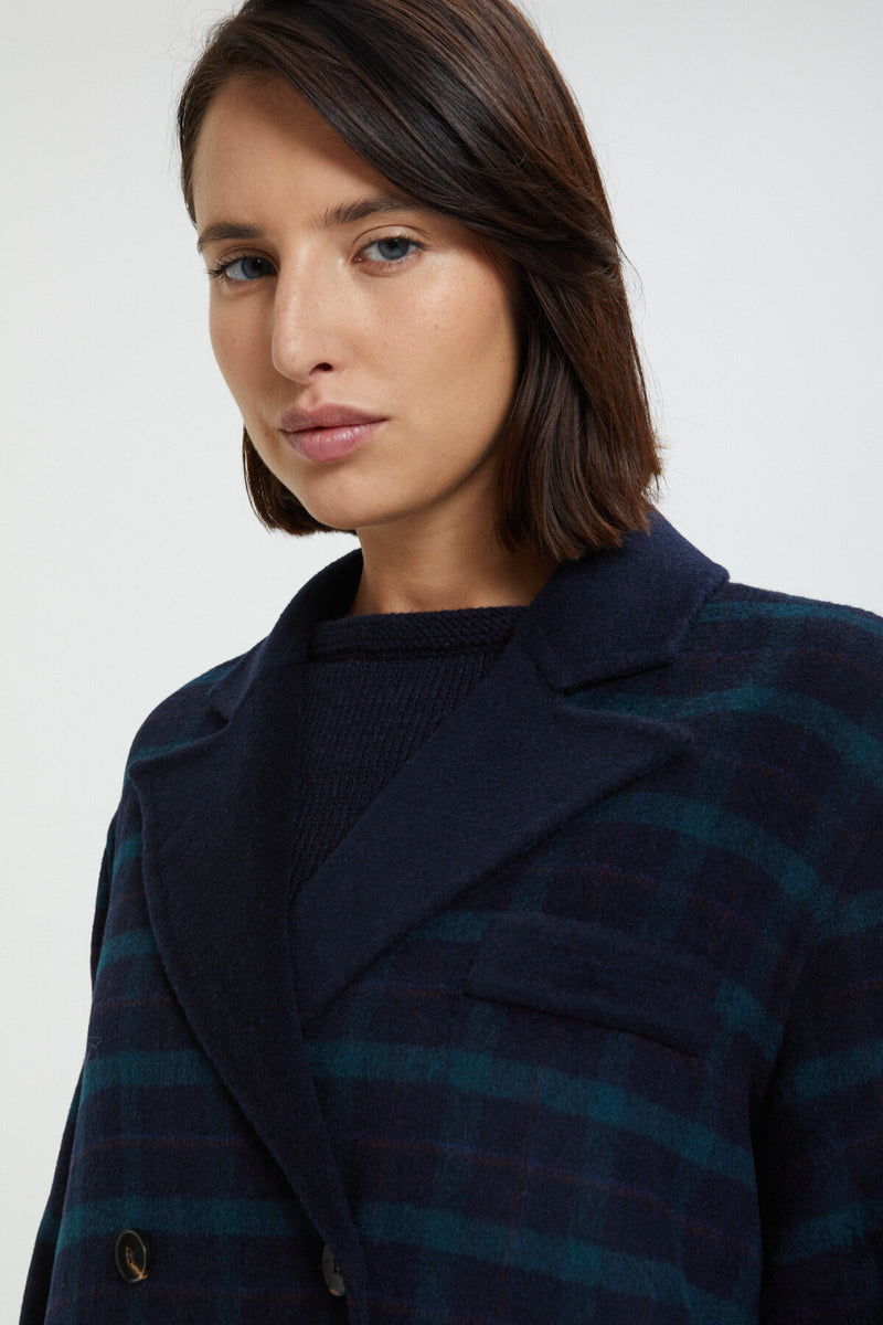 Manine Tartan Coat