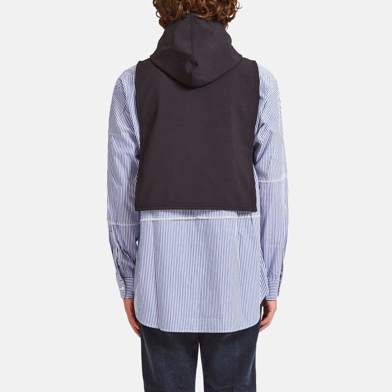Gilet con cappuccio