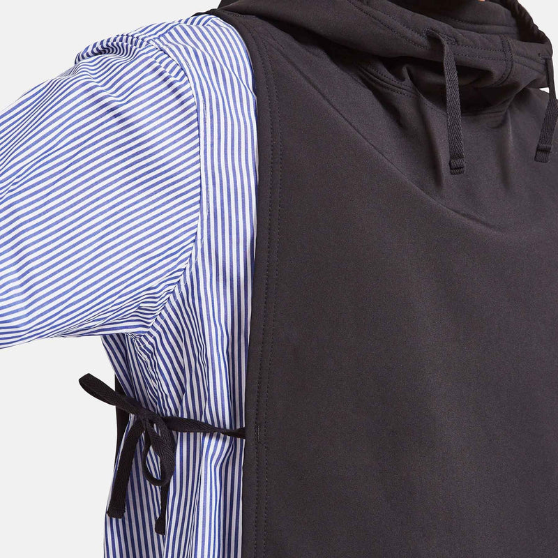 Gilet con cappuccio