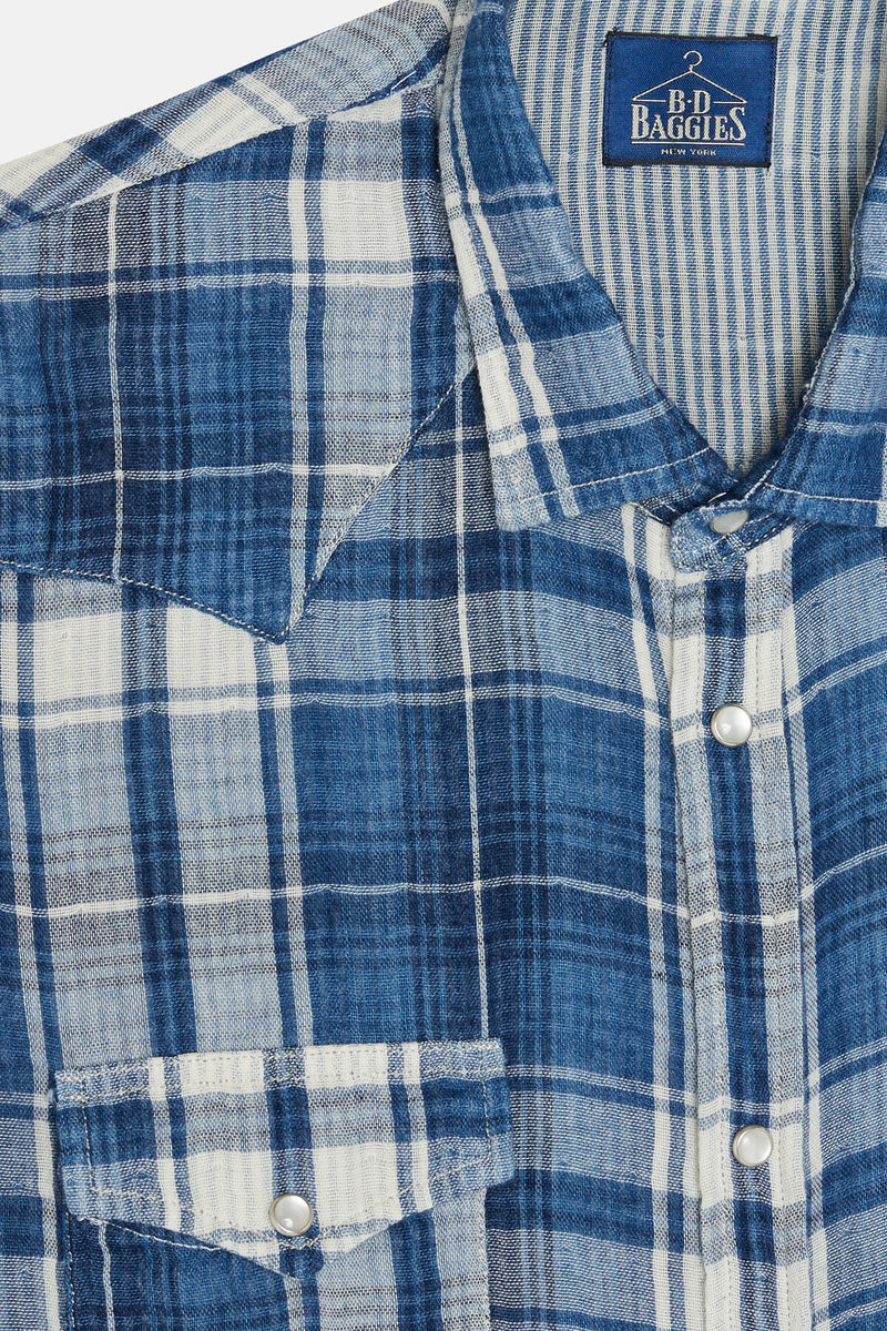 Camicia Alabama Texana in Madras