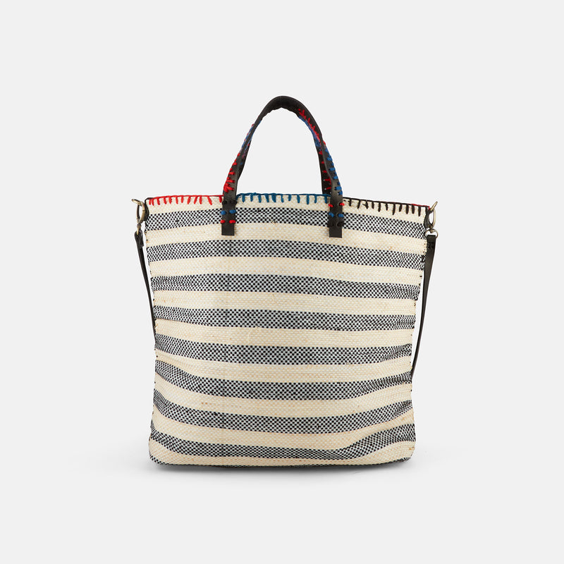 Borsa a mano in materiale riciclato