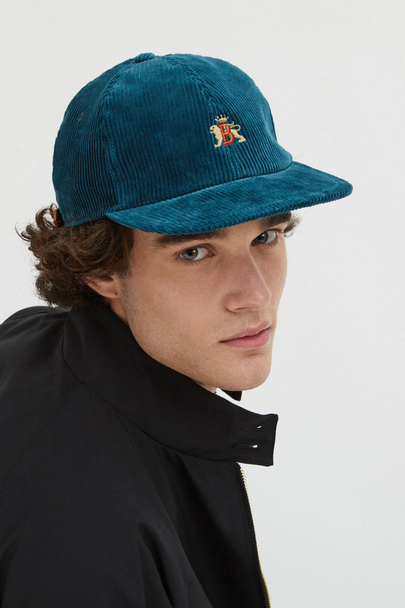 Cappellino Baseball In Corduroy