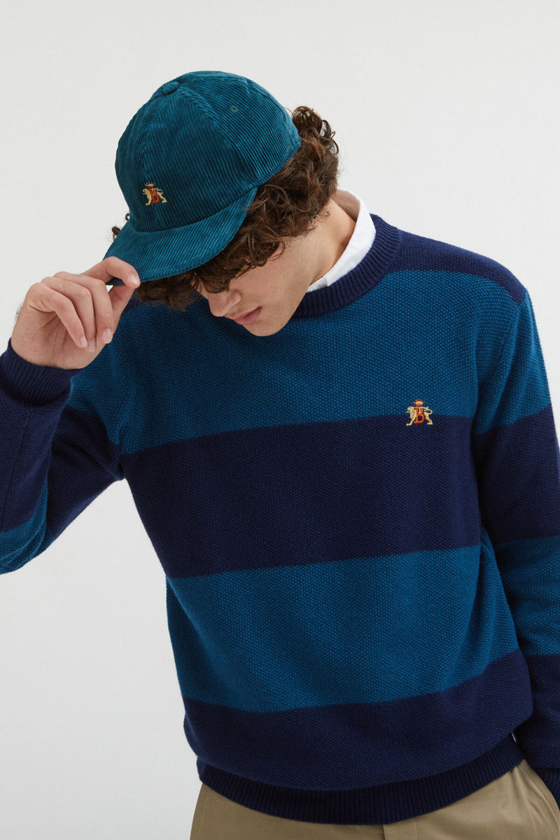 Cappellino Baseball In Corduroy