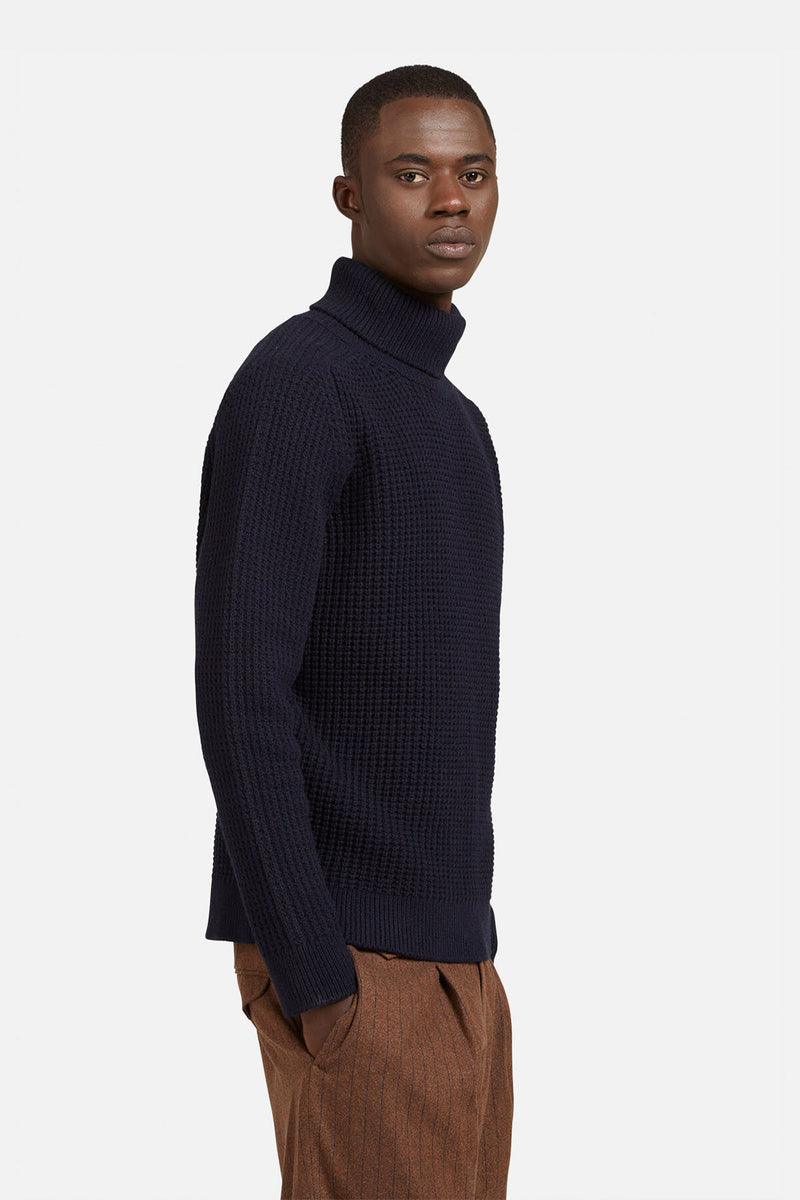 Waffle Turtle Neck
