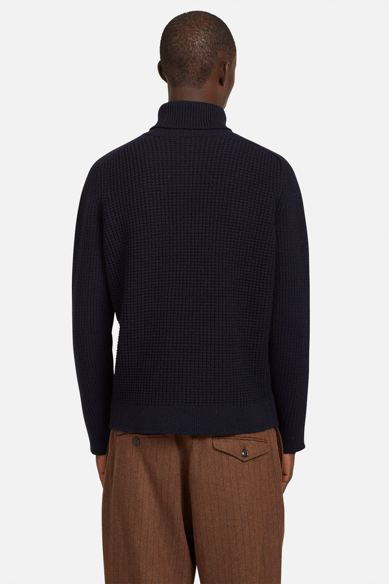 Waffle Turtle Neck