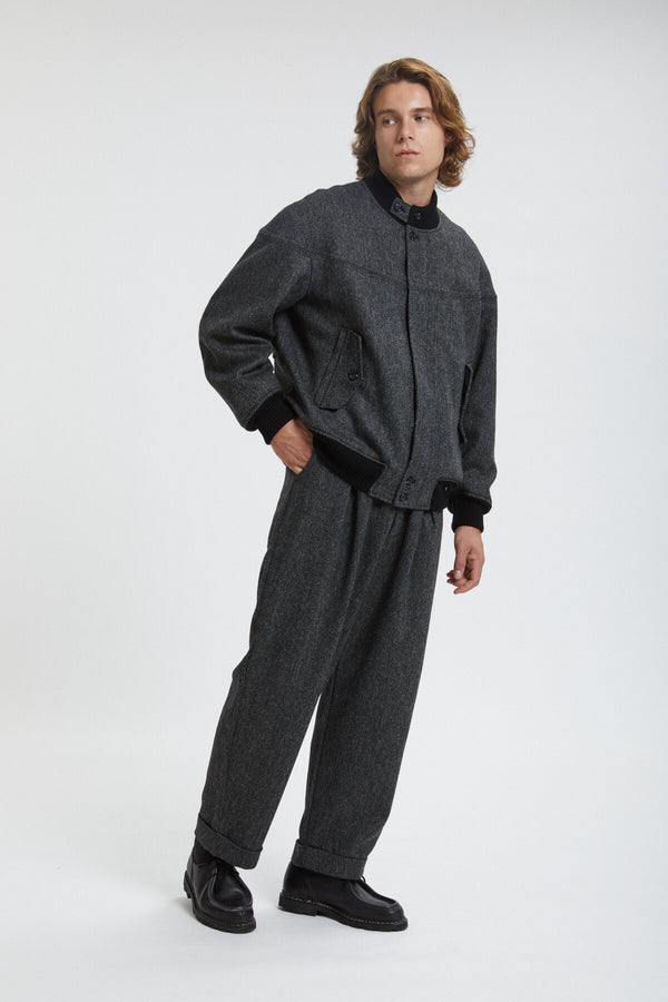 Four Climes Herringbone Pantaloni bermuda