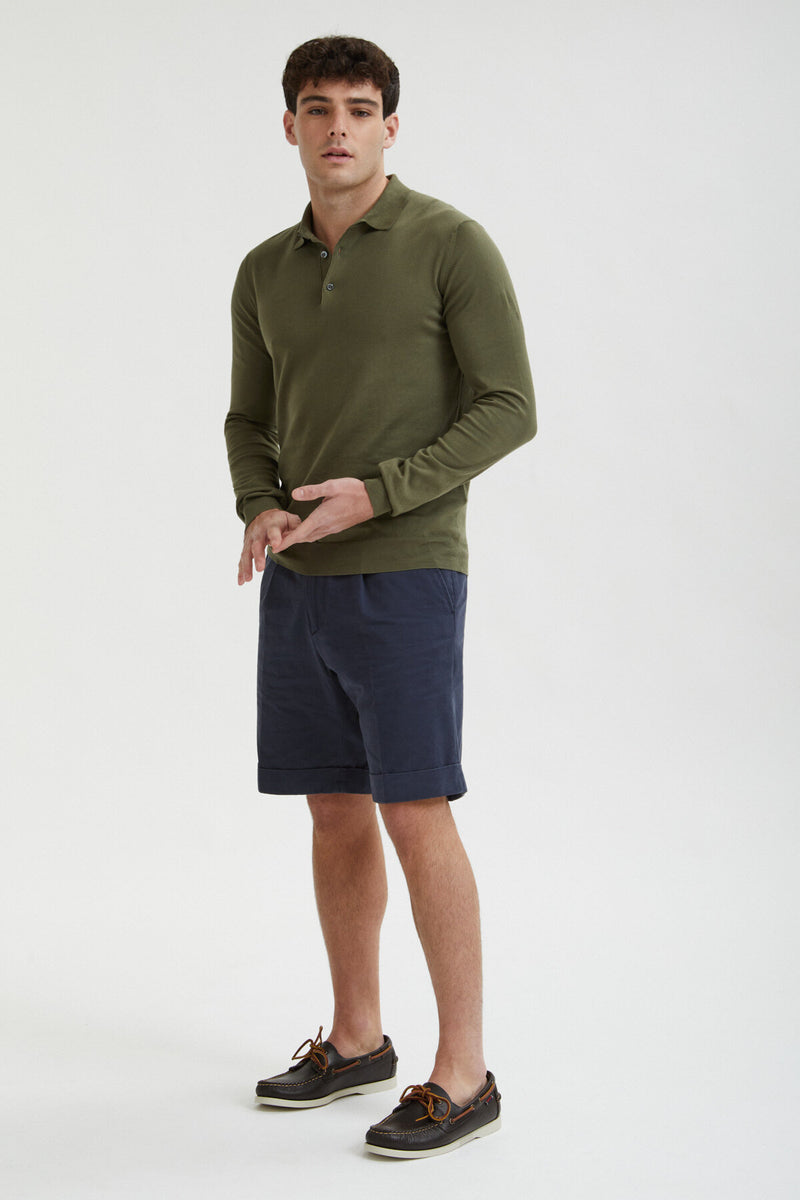 Gabardine Chino Shorts