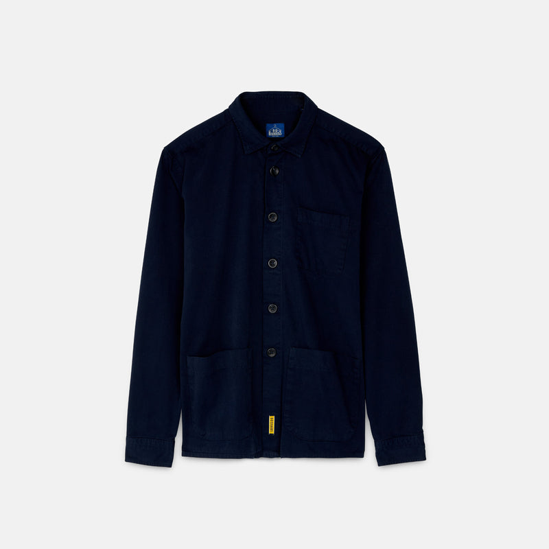 Overshirt with madras pattern