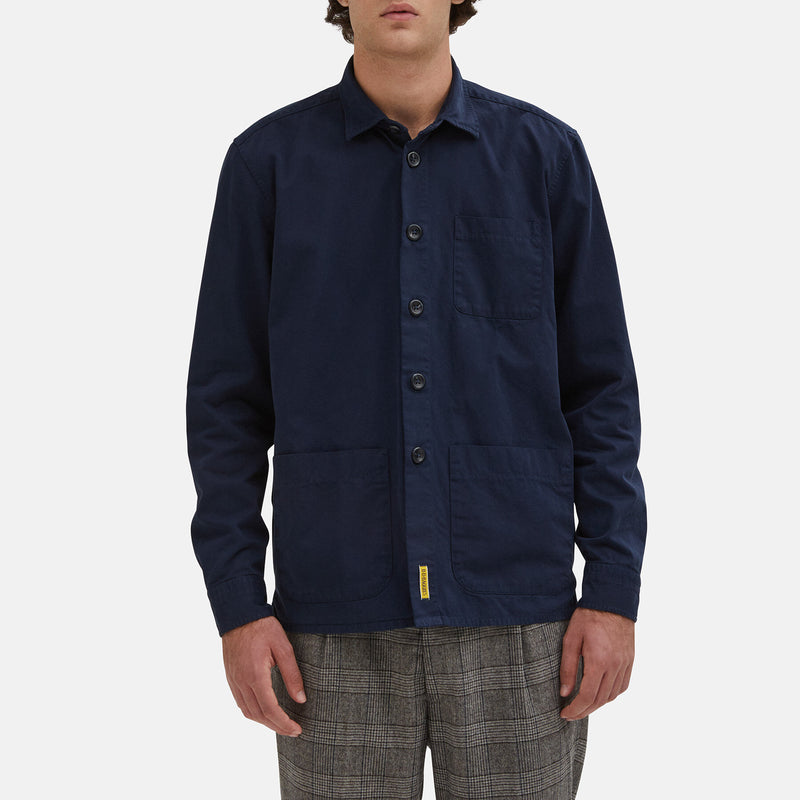 Overshirt with madras pattern