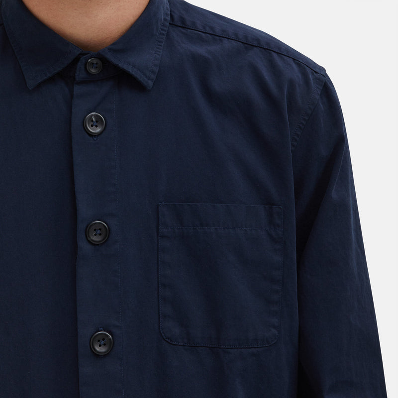 Overshirt with madras pattern