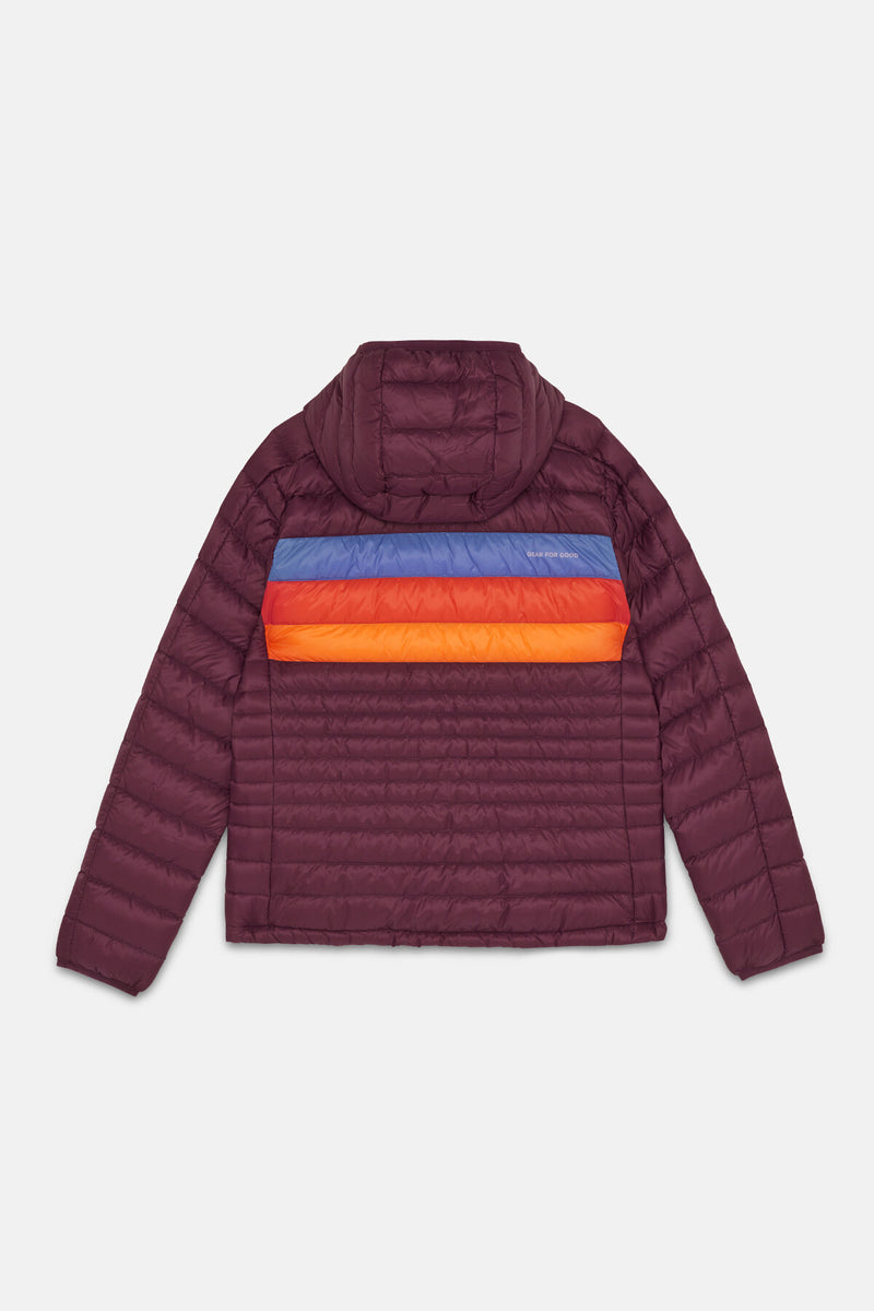 Fuego down hooded jacket