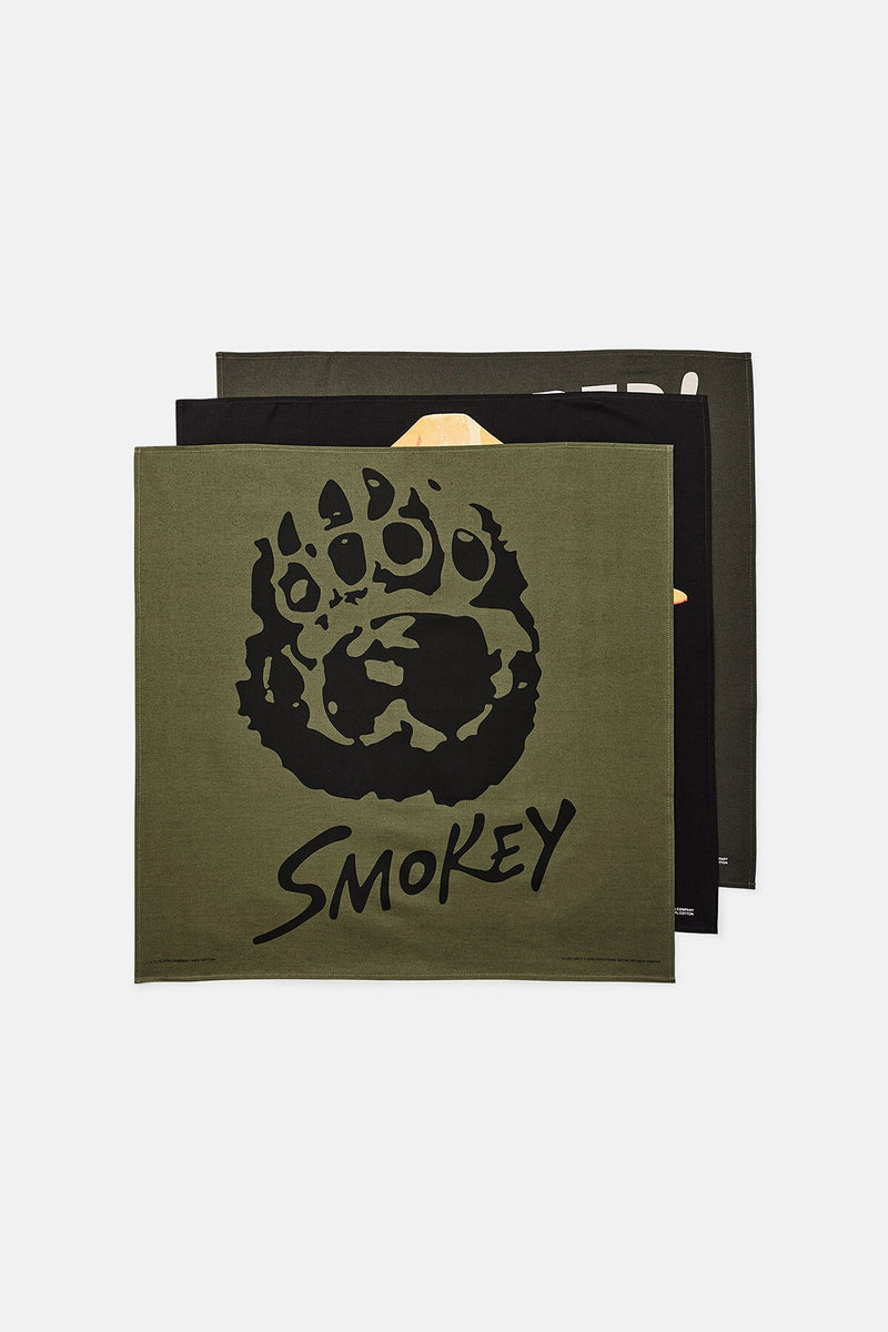 SMOKEY BEAR BANDANA 3-PACK