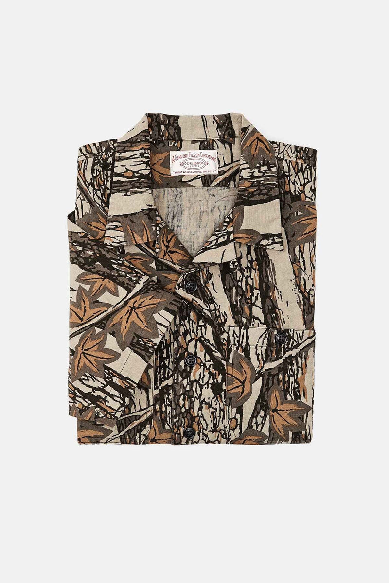 RUSTIC SHORT SLEEVE CAMP SHIRT