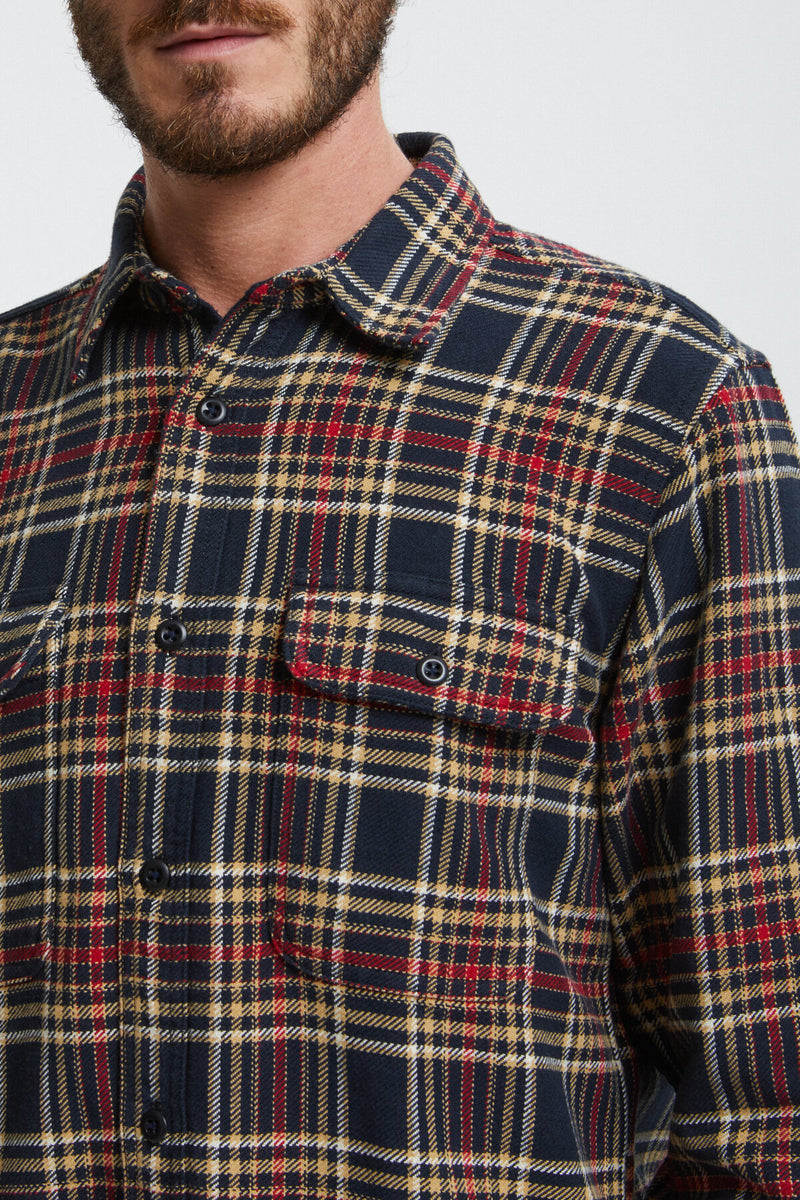 VINTAGE FLANNEL WORK SHIRT