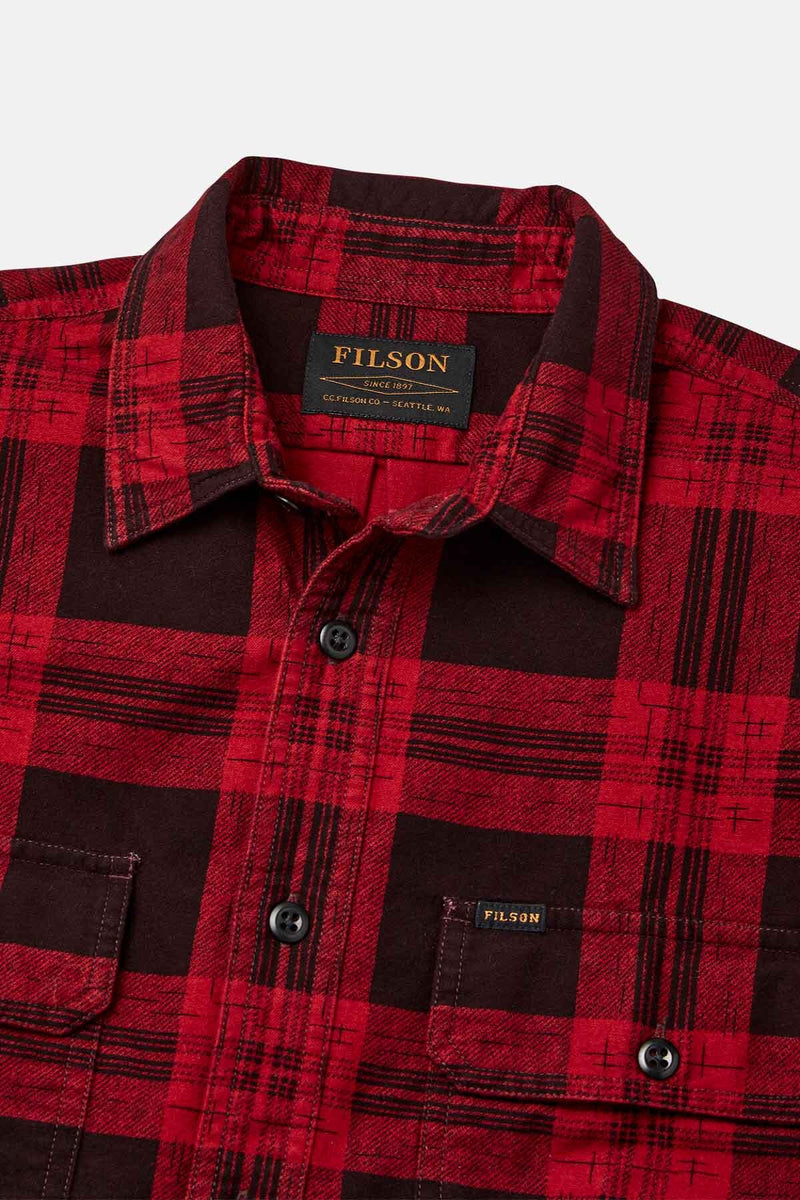 VINTAGE FLANNEL WORK SHIRT