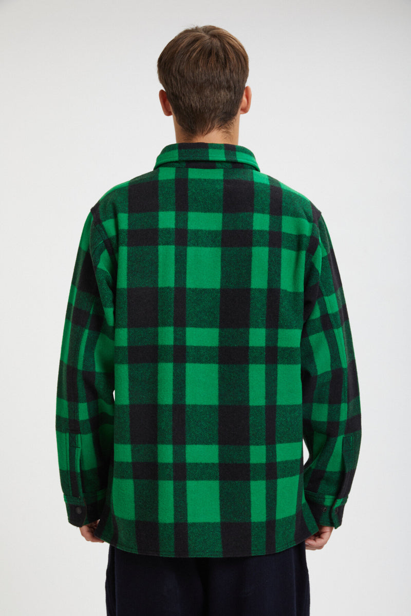 LINED MACKINAW WOOL JAC-SHIRT