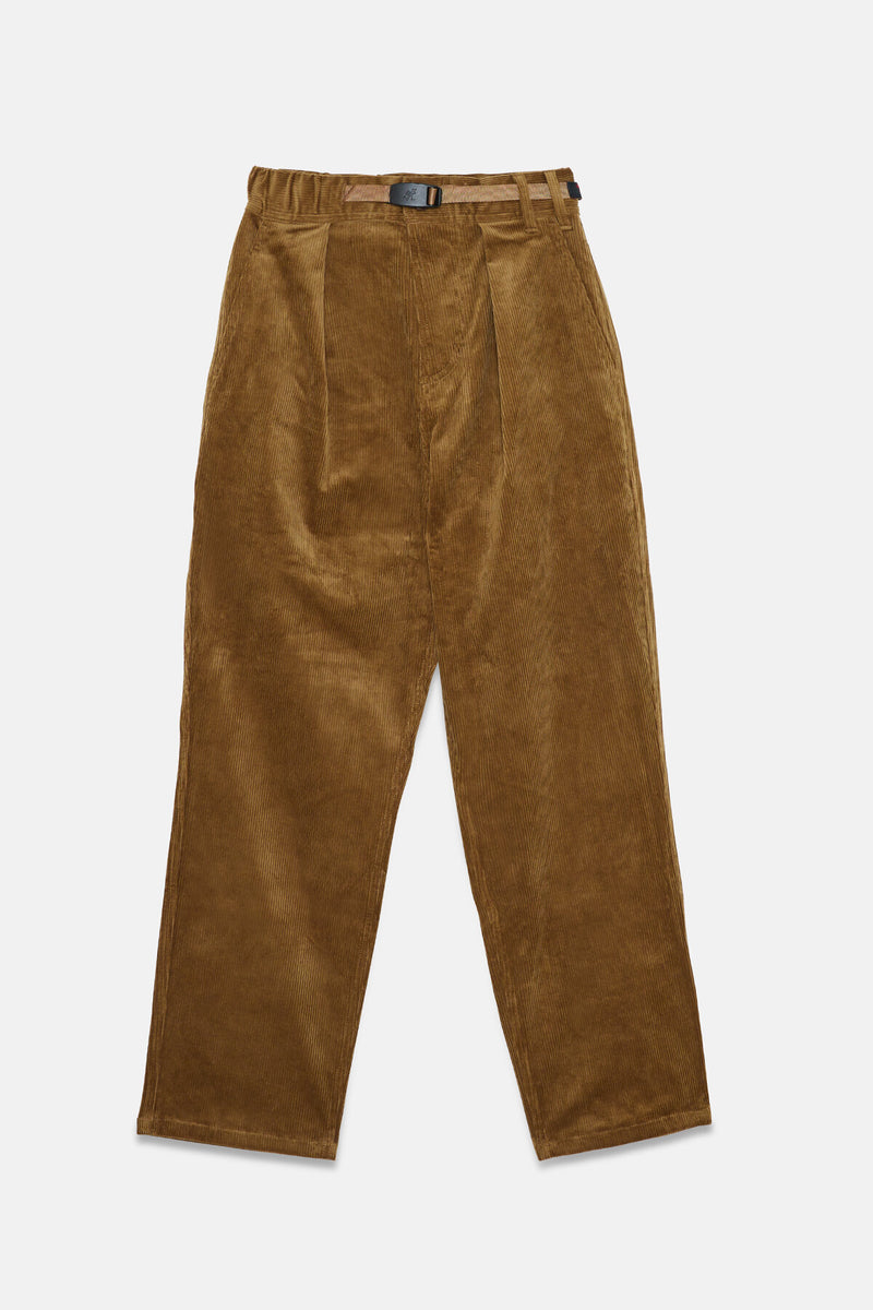 Corduroy Pleated Trousers