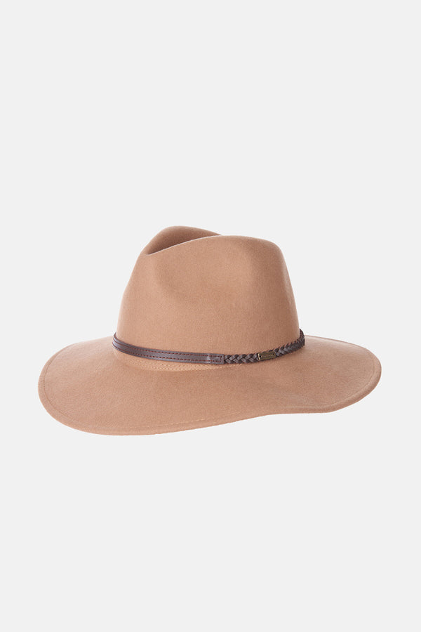 Cappello fedora in pura lana