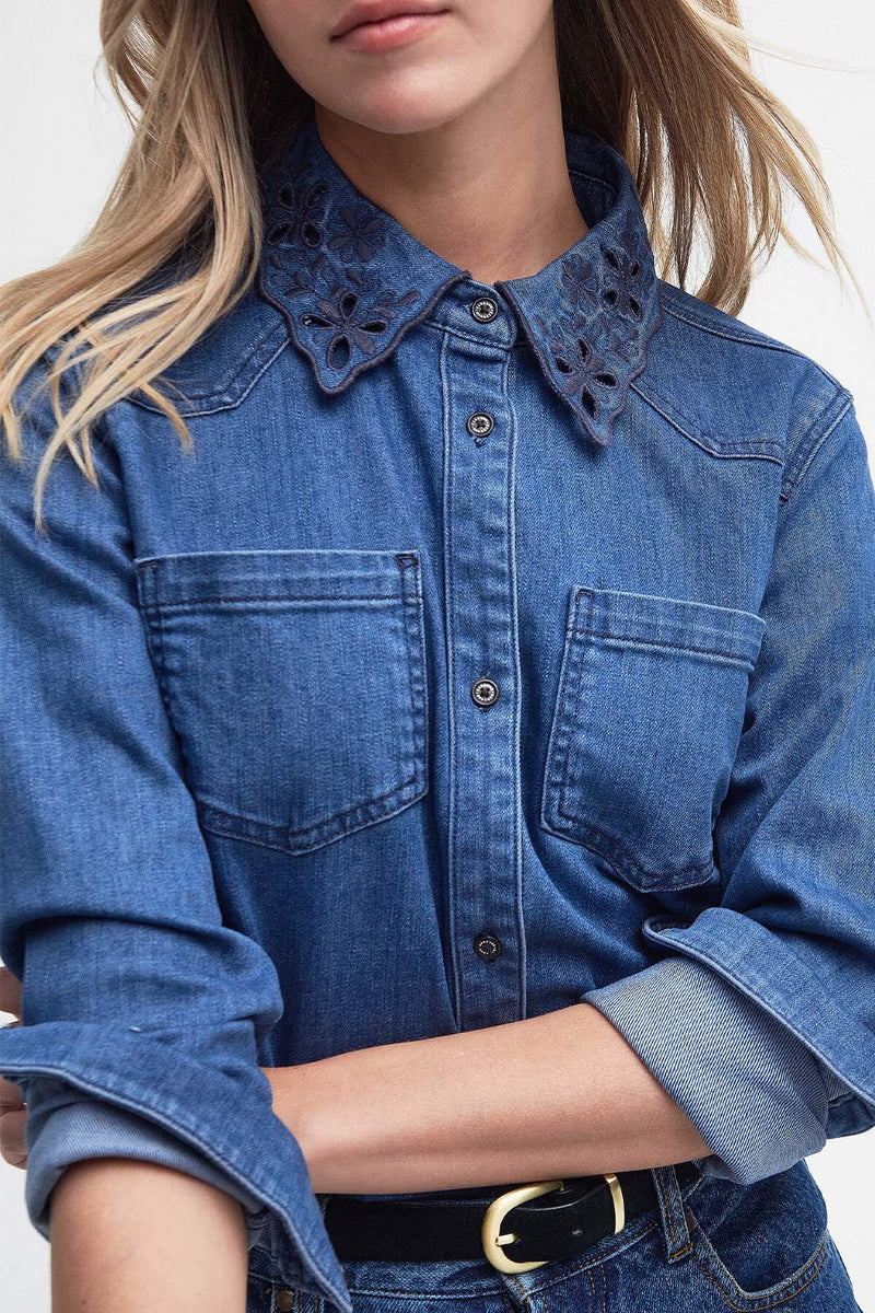 Camicia In Denim Longfield