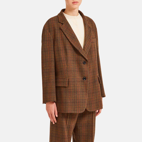 Oversized wool jacket
