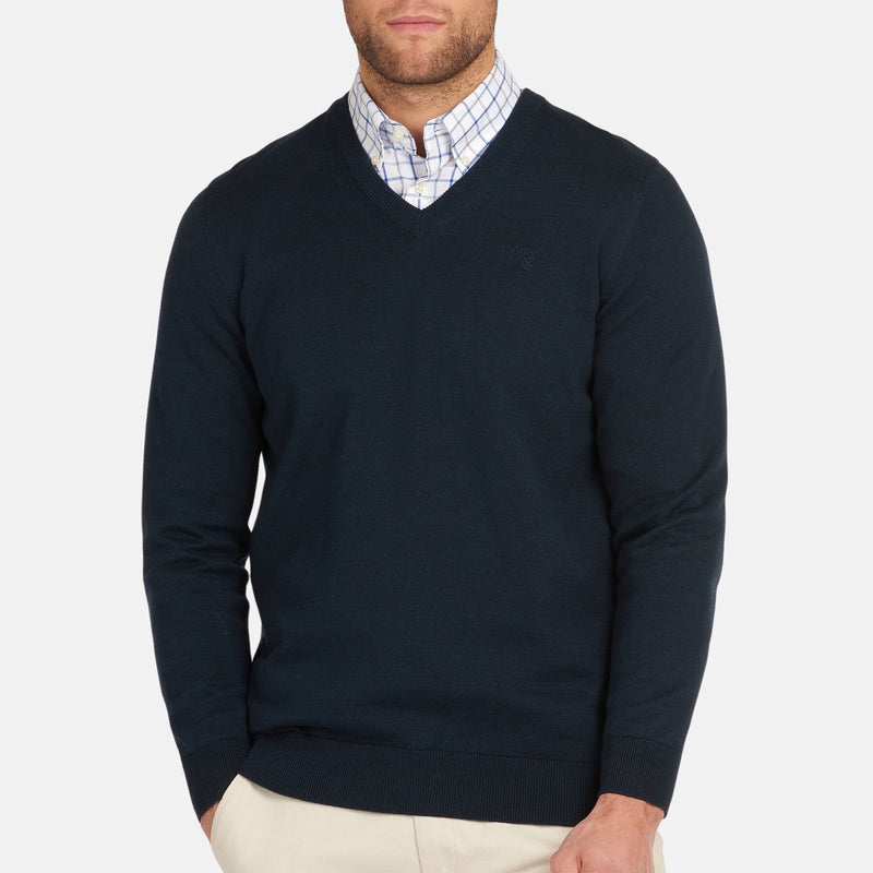 Pima Cotton V-Neck Sweater