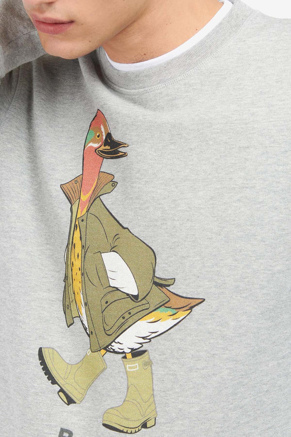Felpa Duck Crew Barbour x NOAH