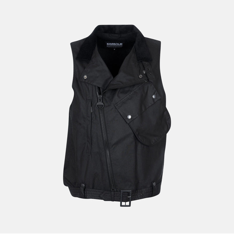 B.Intl X Engineered Garments Waxed Gilet