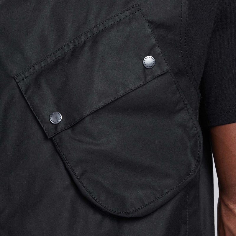 B.Intl X Engineered Garments Waxed Gilet