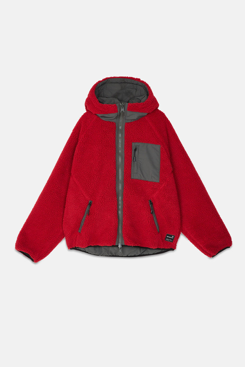 Reversible Sherpa Hoodie