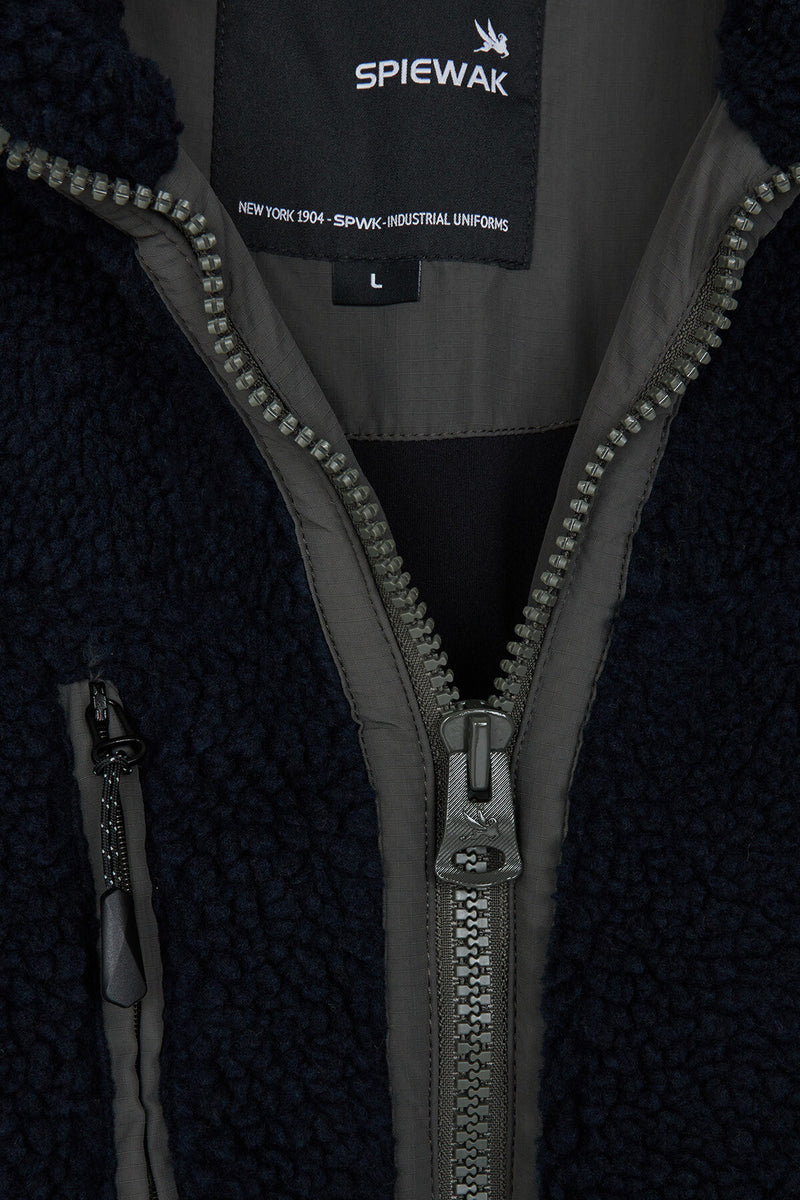 M'S Full Zip Sherpa Cardigan