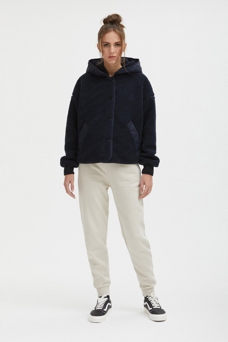 W'S Sherpa Full Zip Hoodie